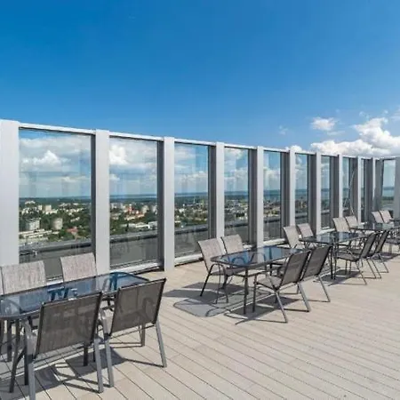 Hanza Tower 23 Pool & Jacussi Daire Szczecin